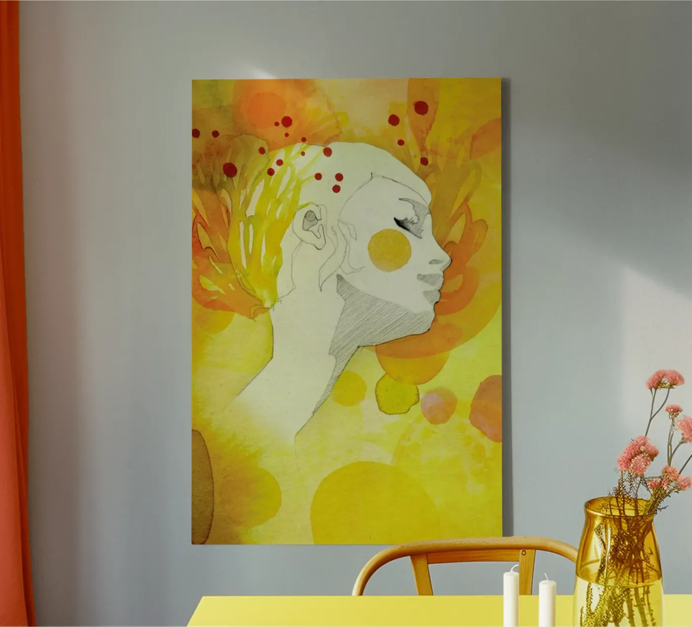 Summer canvas by Ekaterina Koroleva