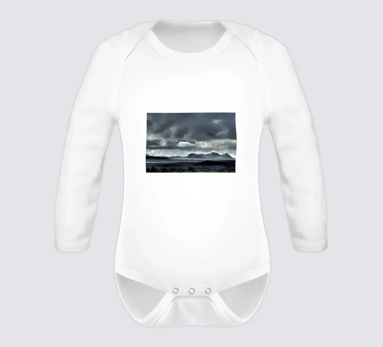 On a hike Langarm Babybody von Nur Mut