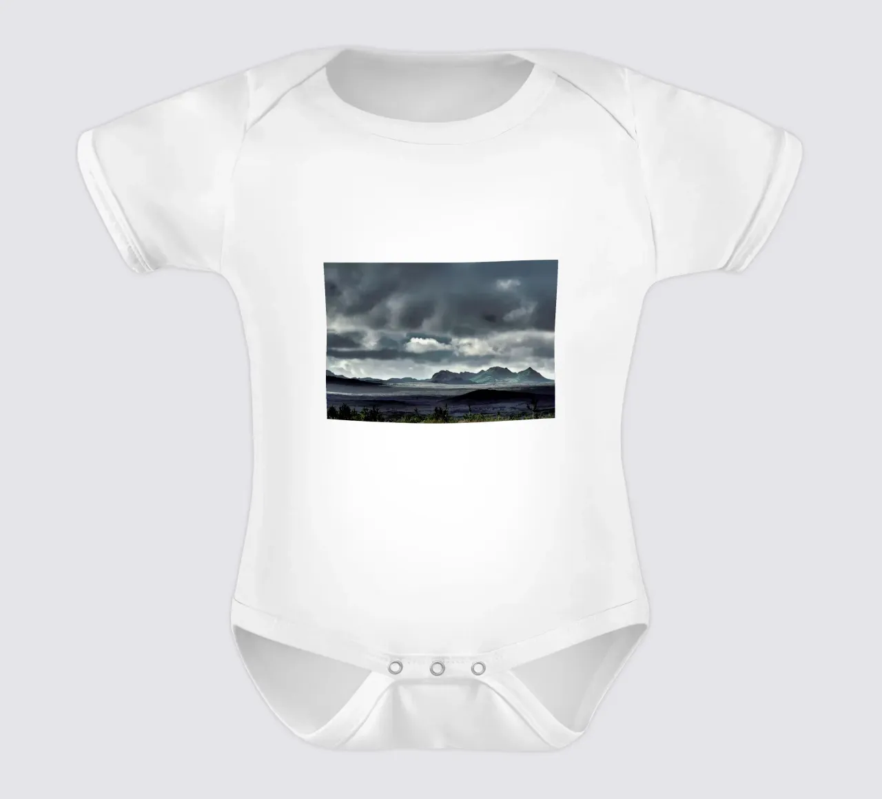 On a hike body neonato maniche corte da Nur Mut