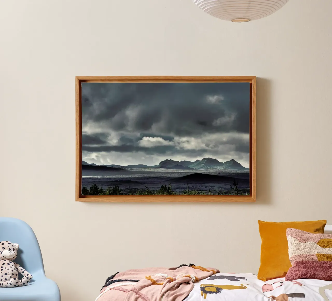 On a hike canvas van Nur Mut