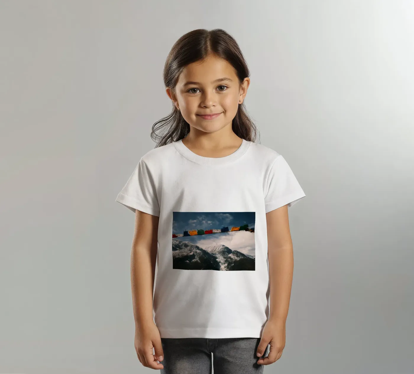 Summit Prayer t-shirt bambini da FujiPrints