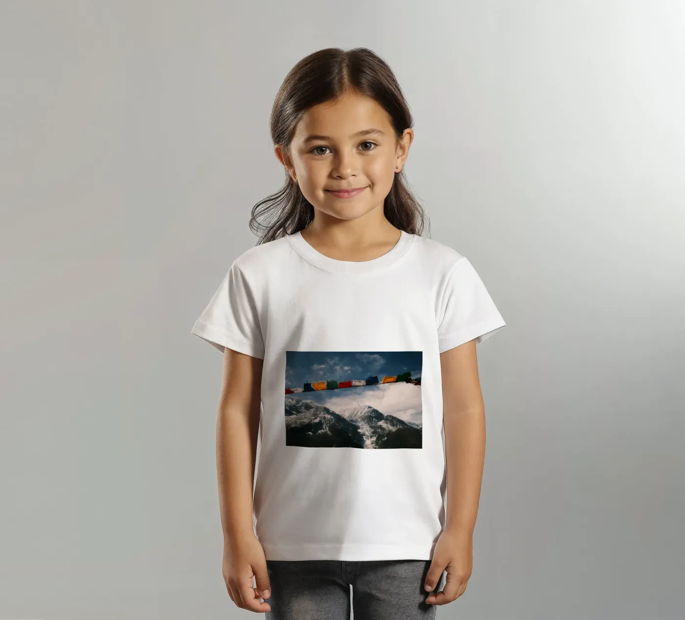 Summit Prayer t-shirt bambini da FujiPrints