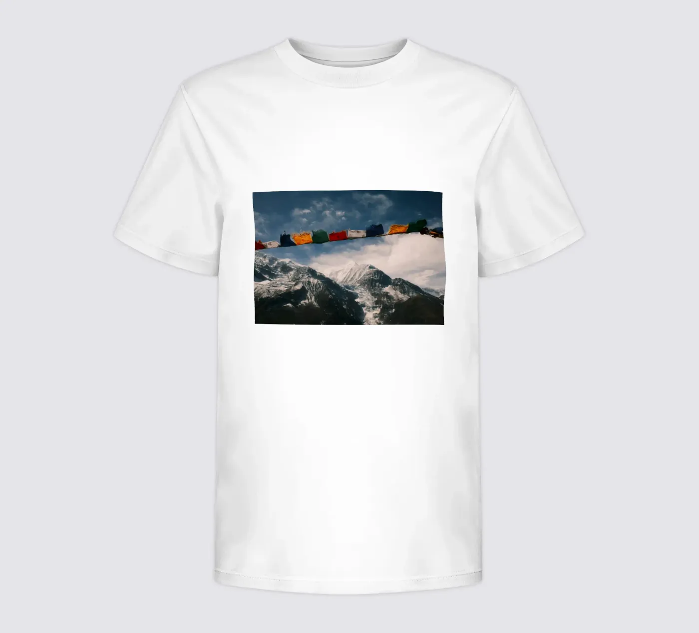 Summit Prayer t-shirt bambini da FujiPrints