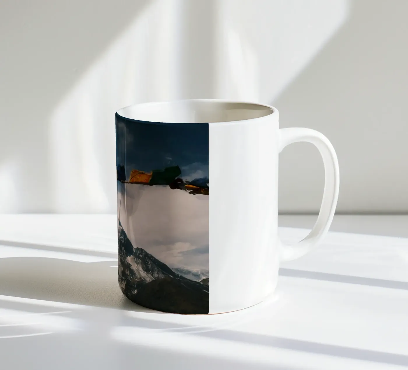 Summit Prayer ceramic mug by FujiPrints