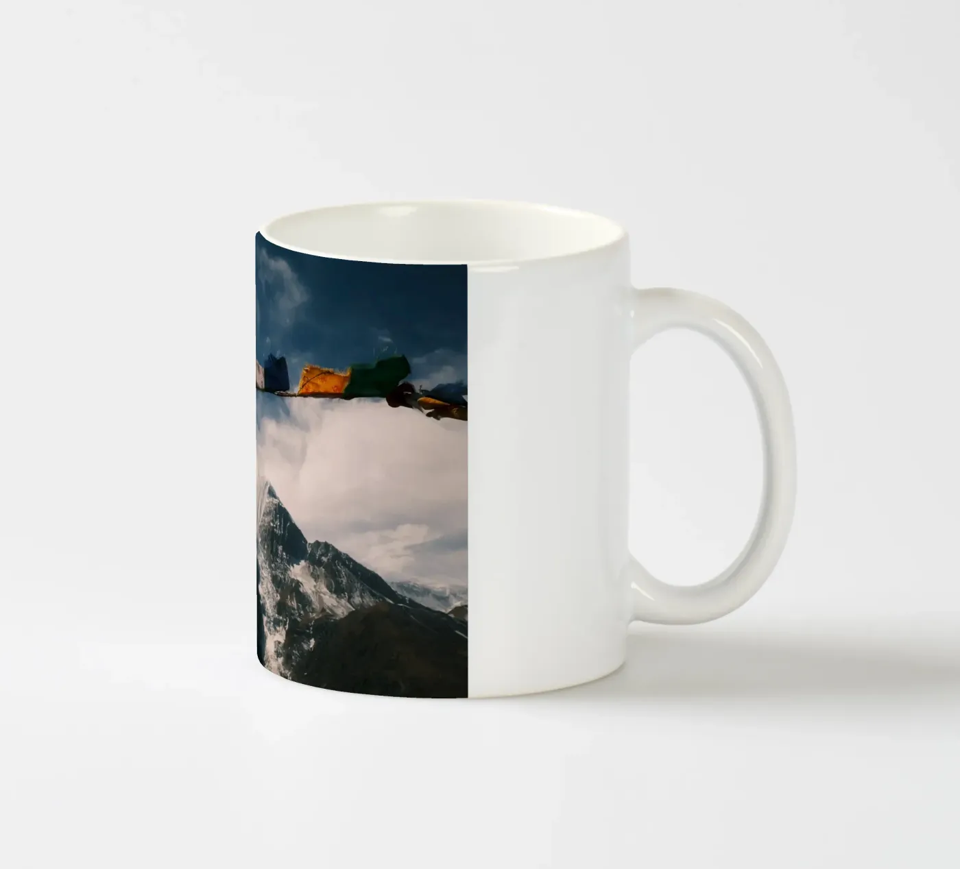 Summit Prayer ceramic mug by FujiPrints