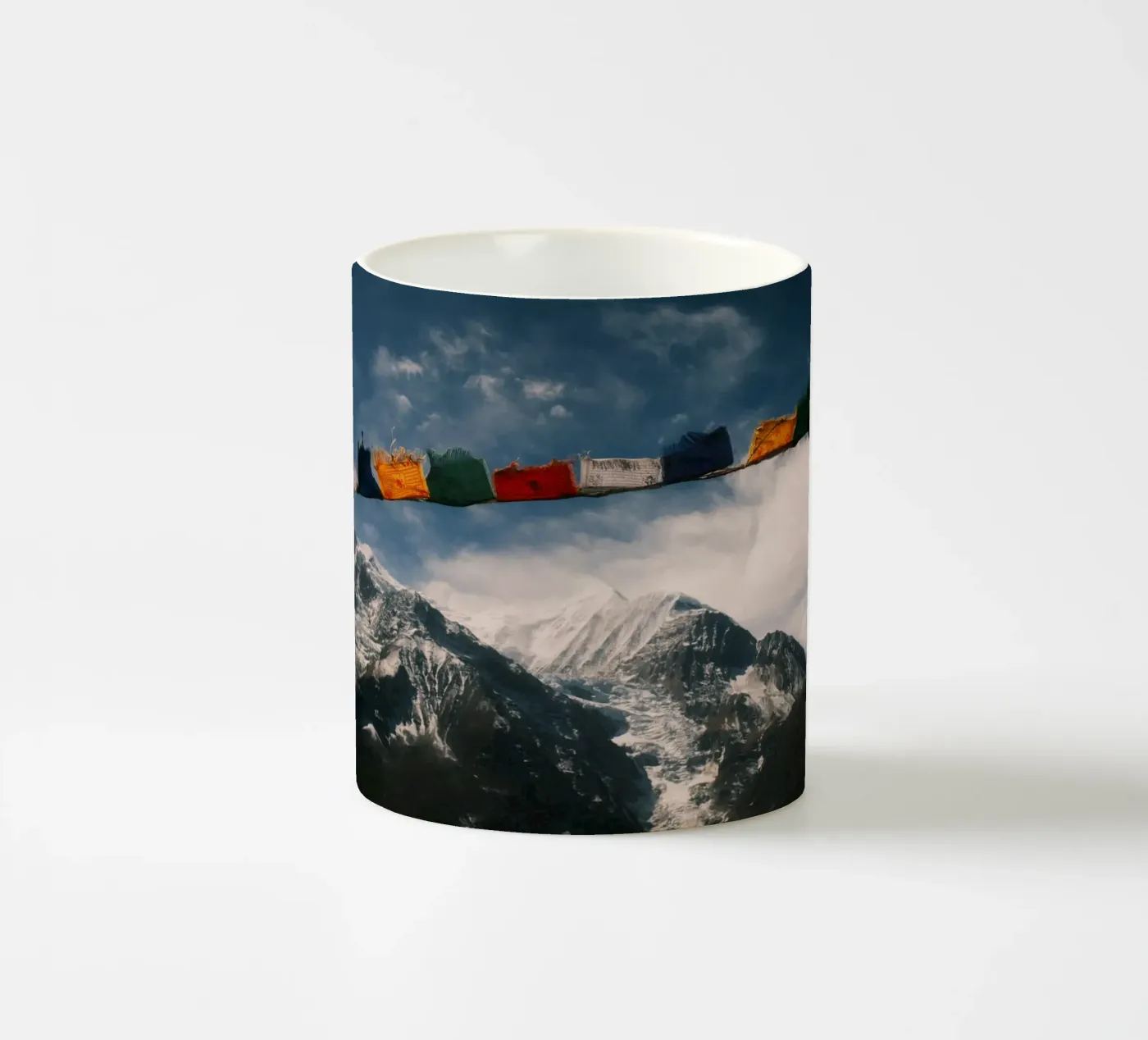 Summit Prayer ceramic mug by FujiPrints