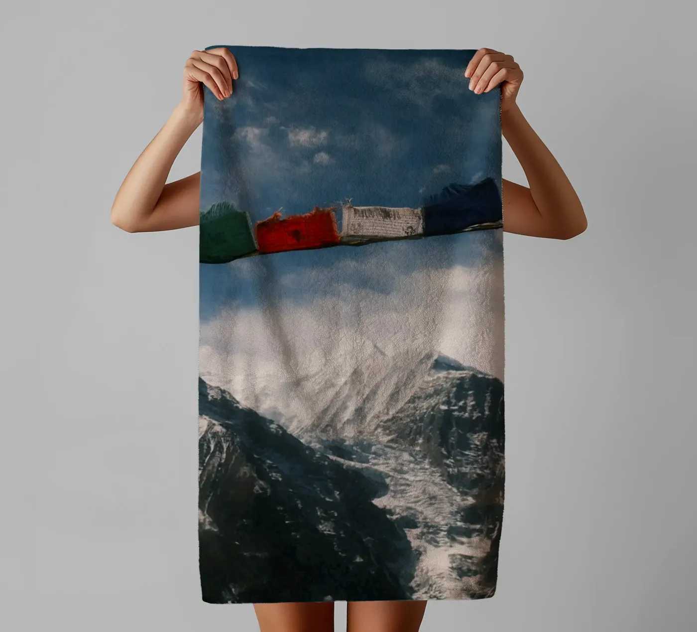 Summit Prayer towel by FujiPrints