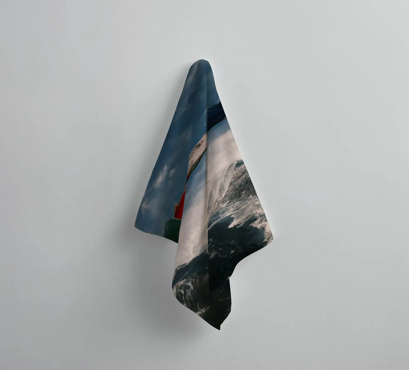 Summit Prayer towel by FujiPrints