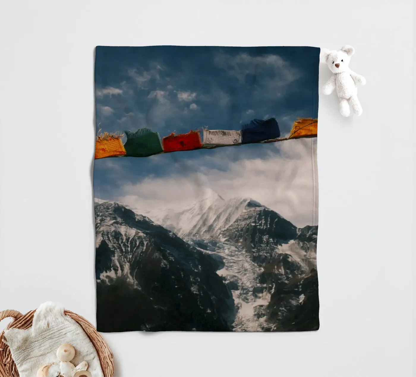 Summit Prayer fleecedeken van FujiPrints