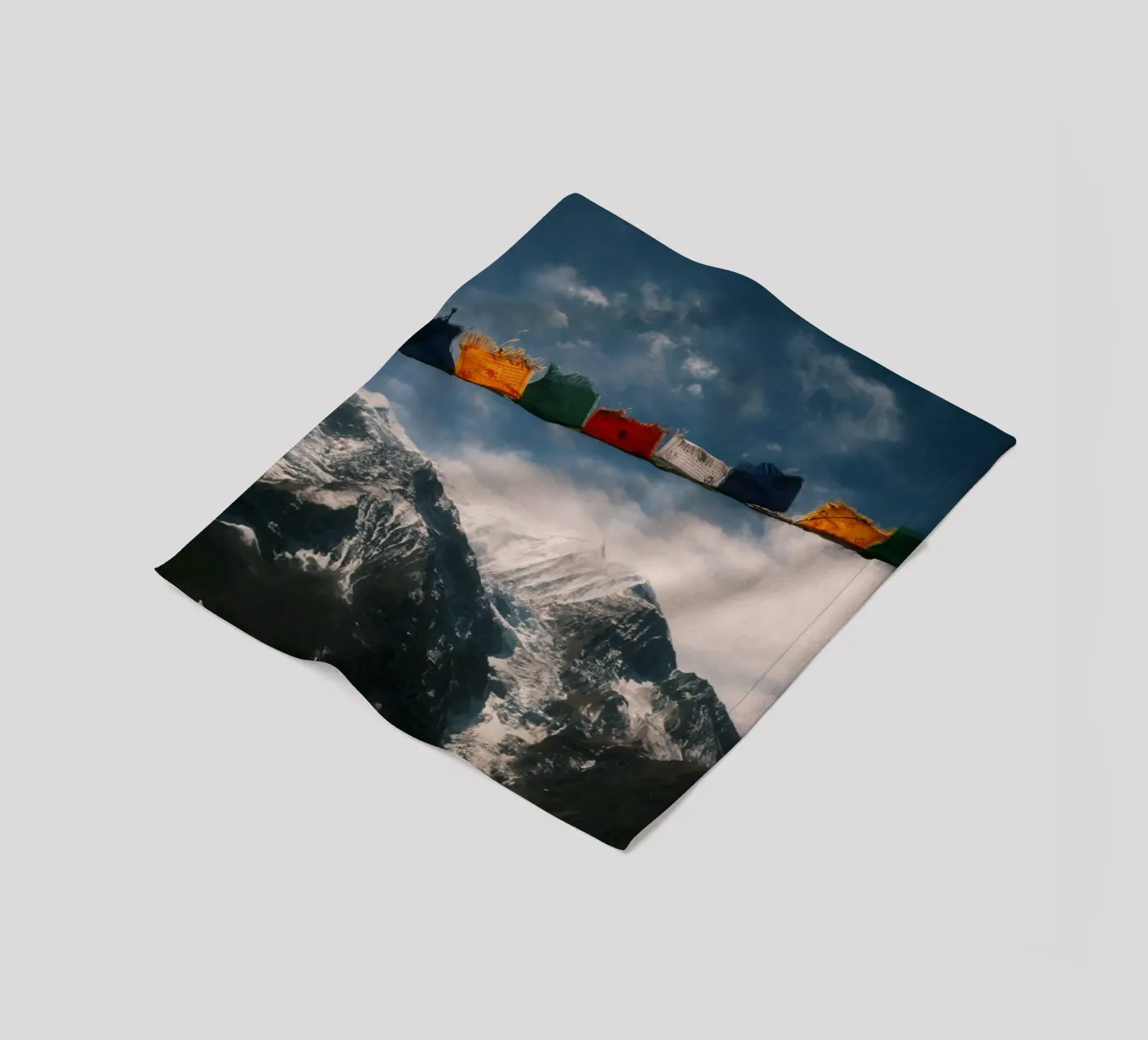 Summit Prayer fleecedeken van FujiPrints