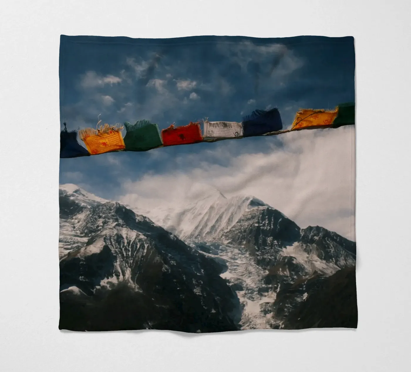 Summit Prayer fleecedeken van FujiPrints