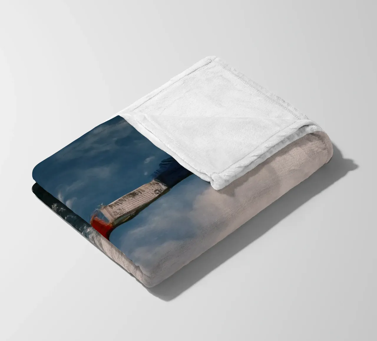 Summit Prayer fleece blanket by FujiPrints