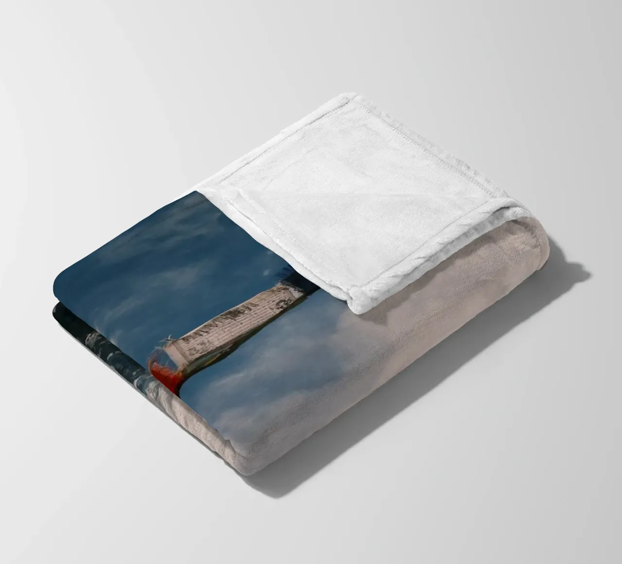 Summit Prayer fleece blanket by FujiPrints