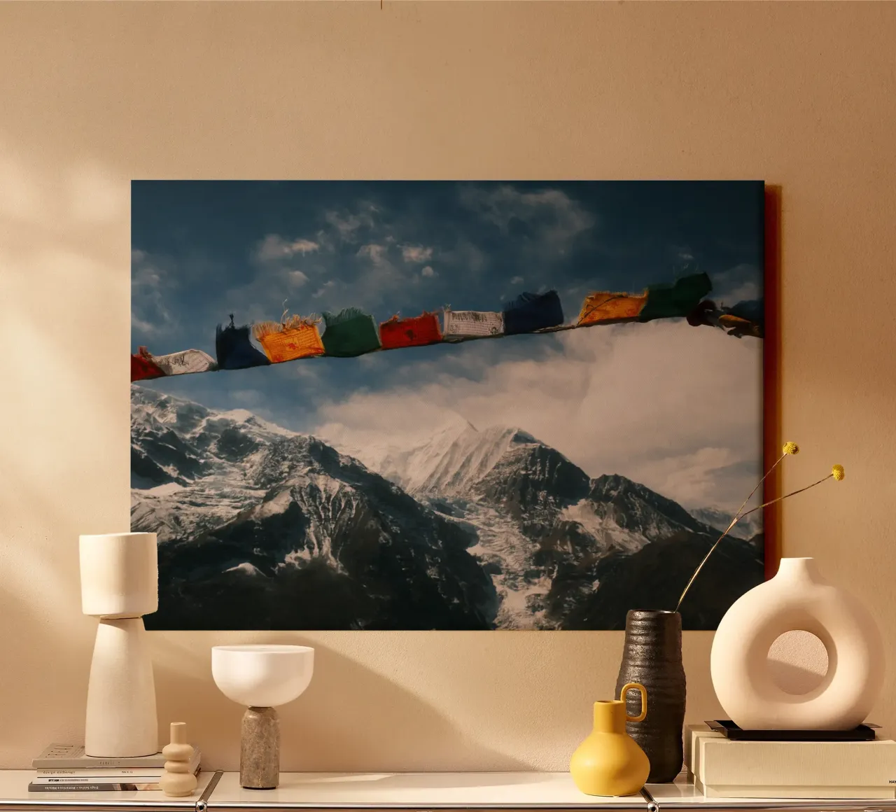 Summit Prayer tela da FujiPrints