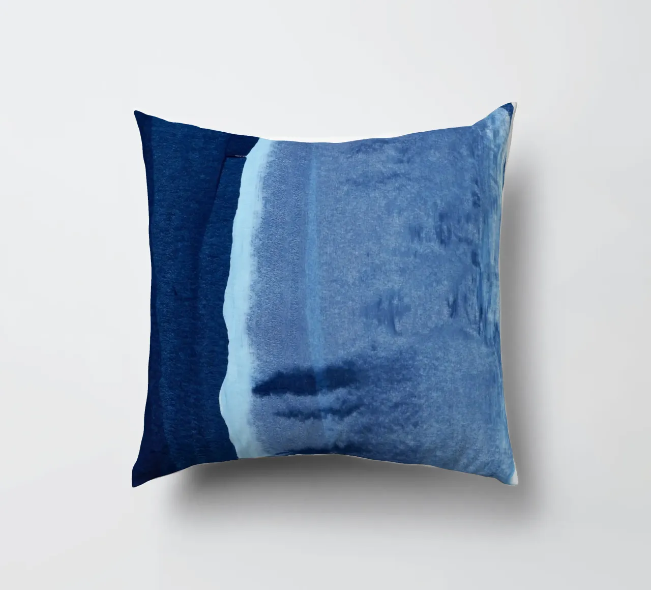 Blue Texture No 2 cuscino da Anastasia Sawall
