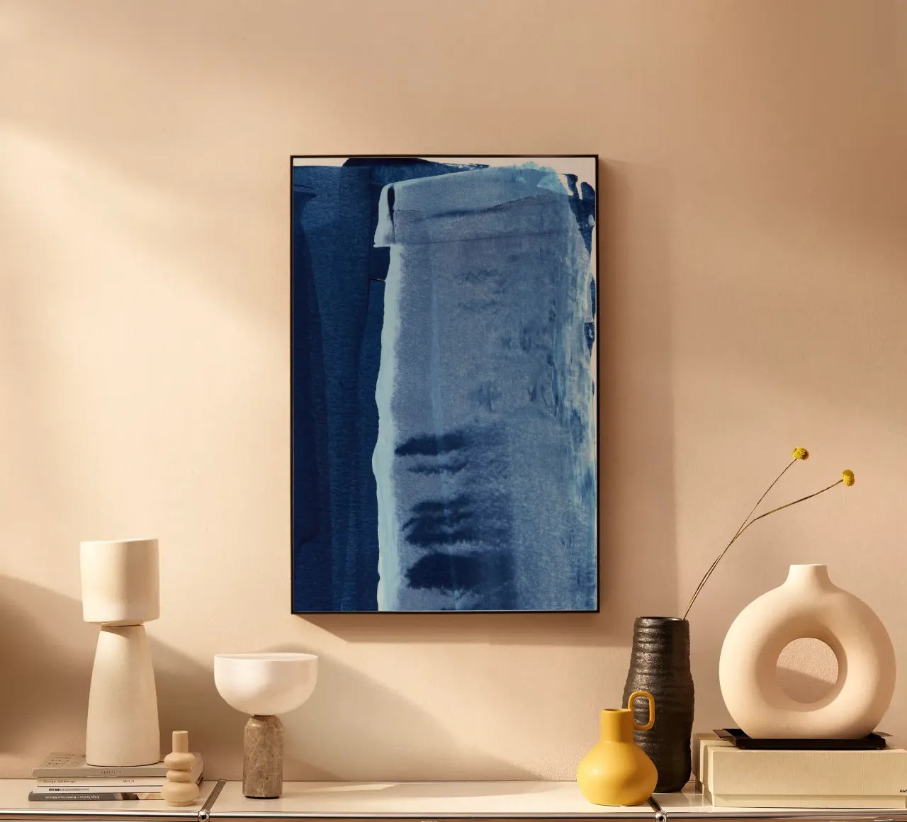 Blue Texture No 2 plexiglass da Anastasia Sawall