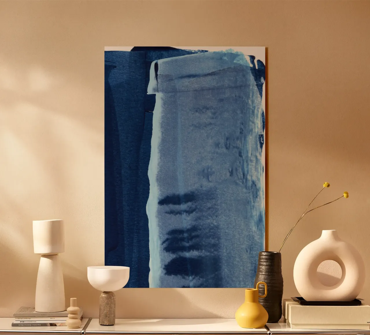 Blue Texture No 2 plexiglass da Anastasia Sawall