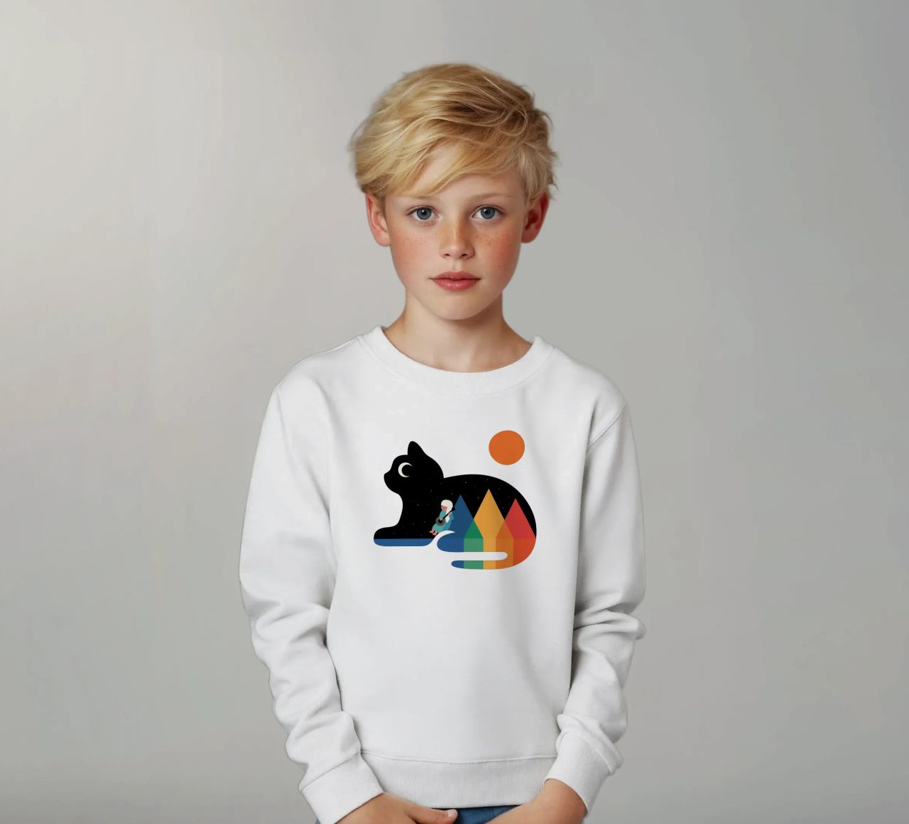 Moonlight Serenade kinder sweatshirt van Andy Westface