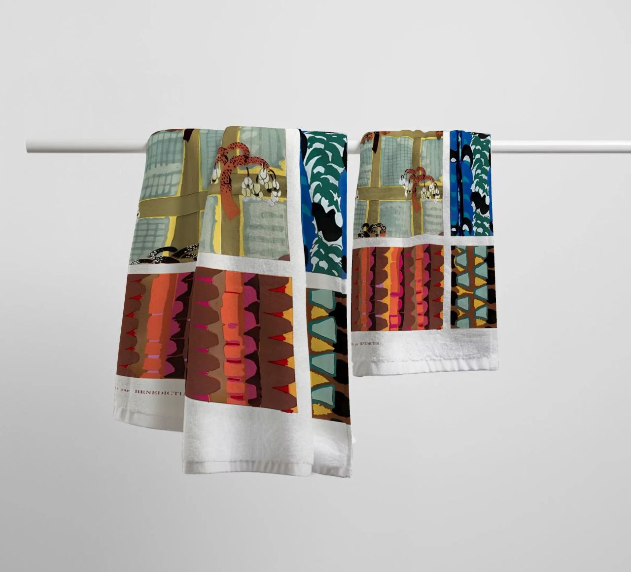 London City Map Bauhaus towel by Iracheta