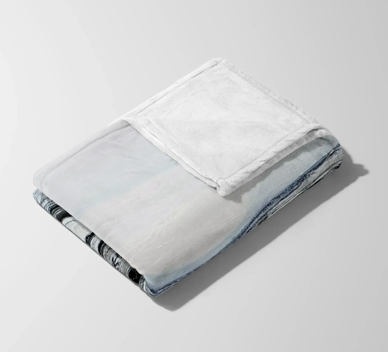 Near Mývatn fleece blanket by Nur Mut