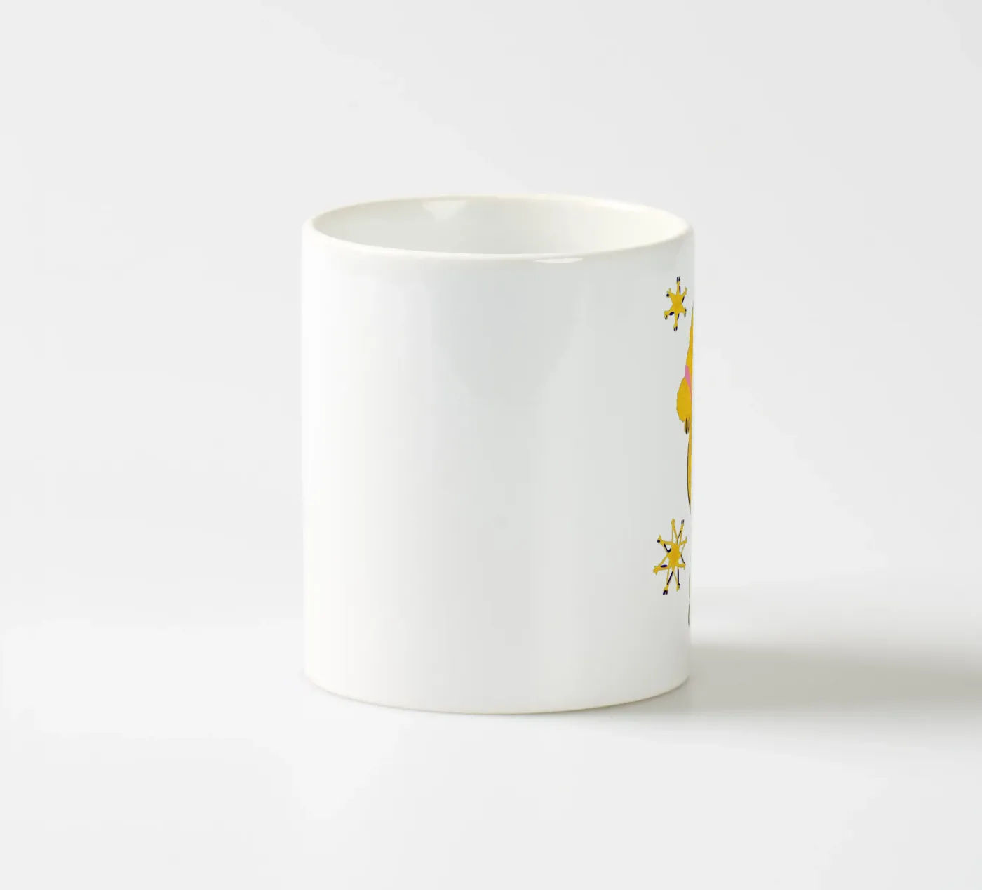 Yuletide ceramic mug by Lidia Blomgren