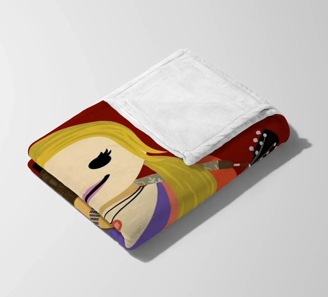 Phoebe Buffay Toy coperta in pile da Rafa Gomes