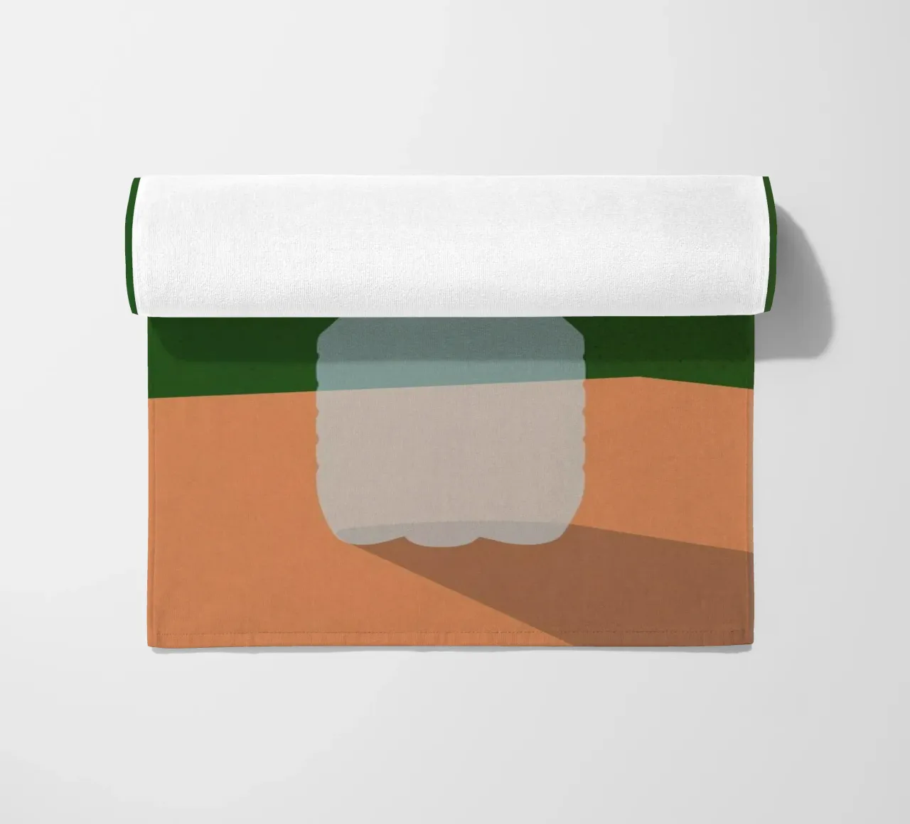 Wasserflasche beach towel by Rosi Feist