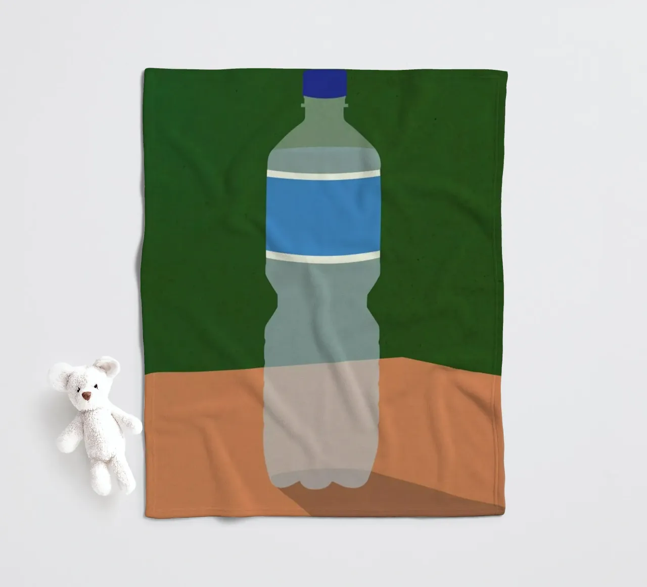 Wasserflasche coperta in pile da Rosi Feist