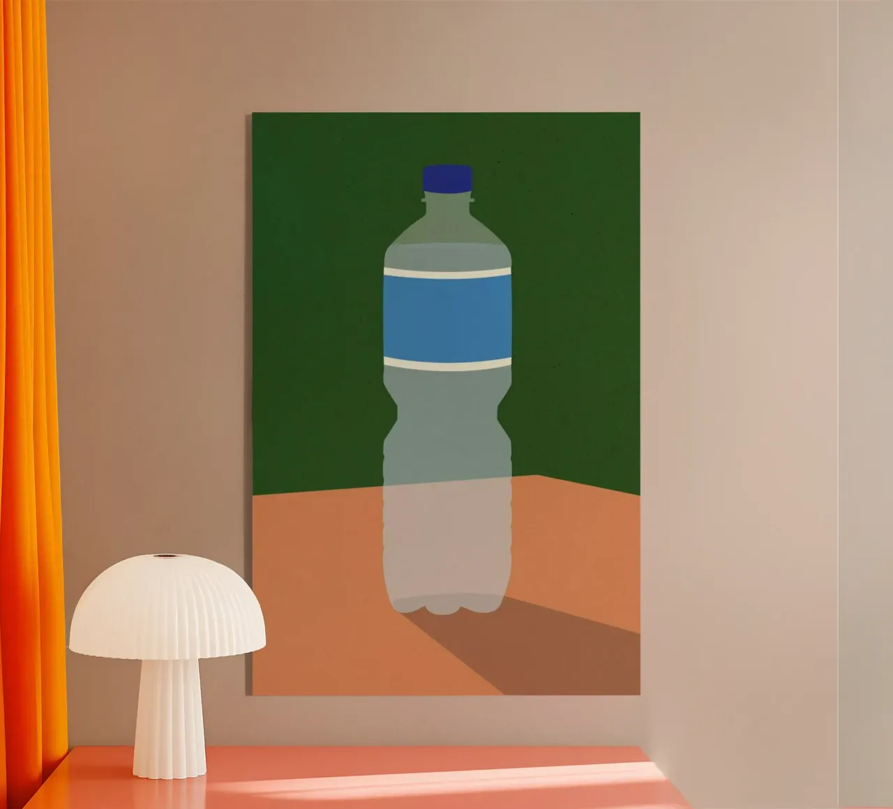 Wasserflasche plexiglass da Rosi Feist