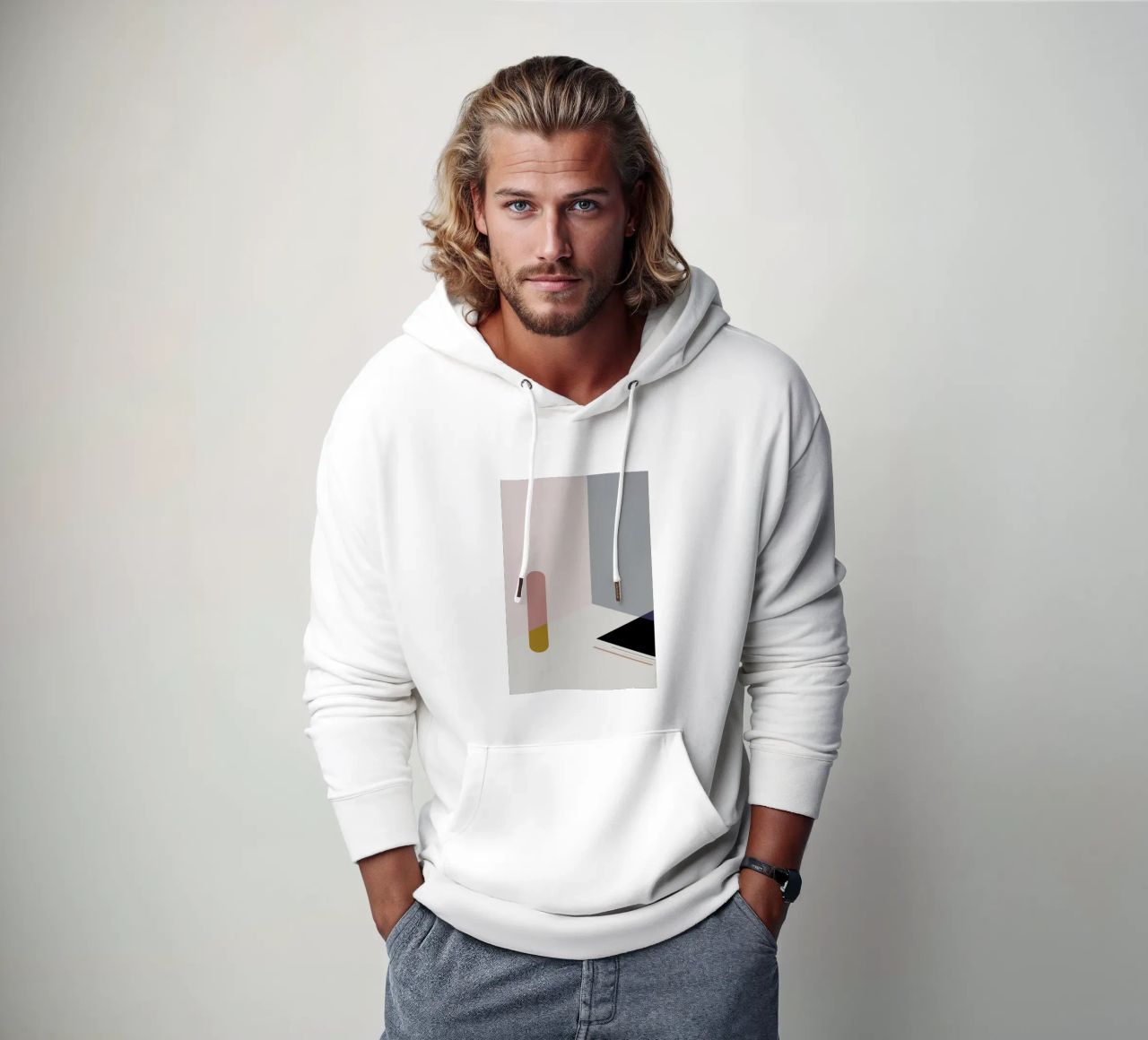 Separated 1 felpa con cappuccio da 170QM