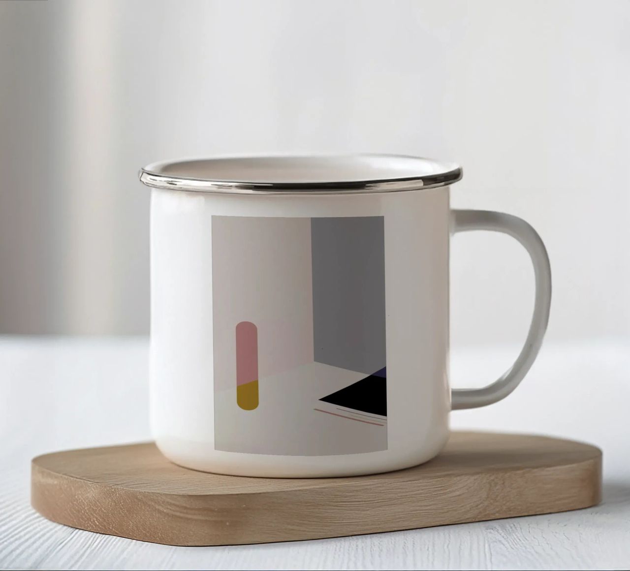 Separated 1 tazza in smalto da 170QM