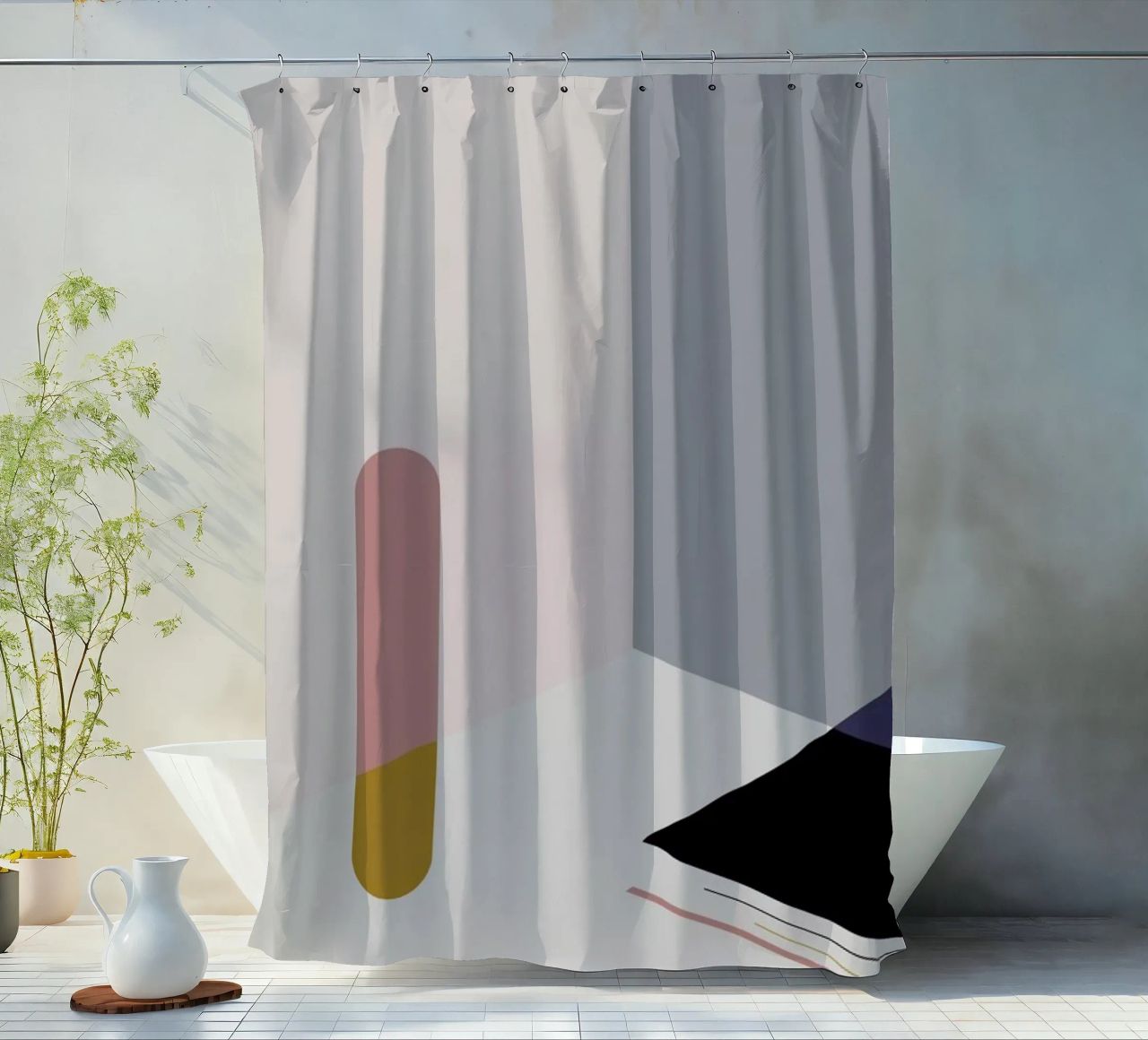 Separated 1 tenda da doccia da 170QM