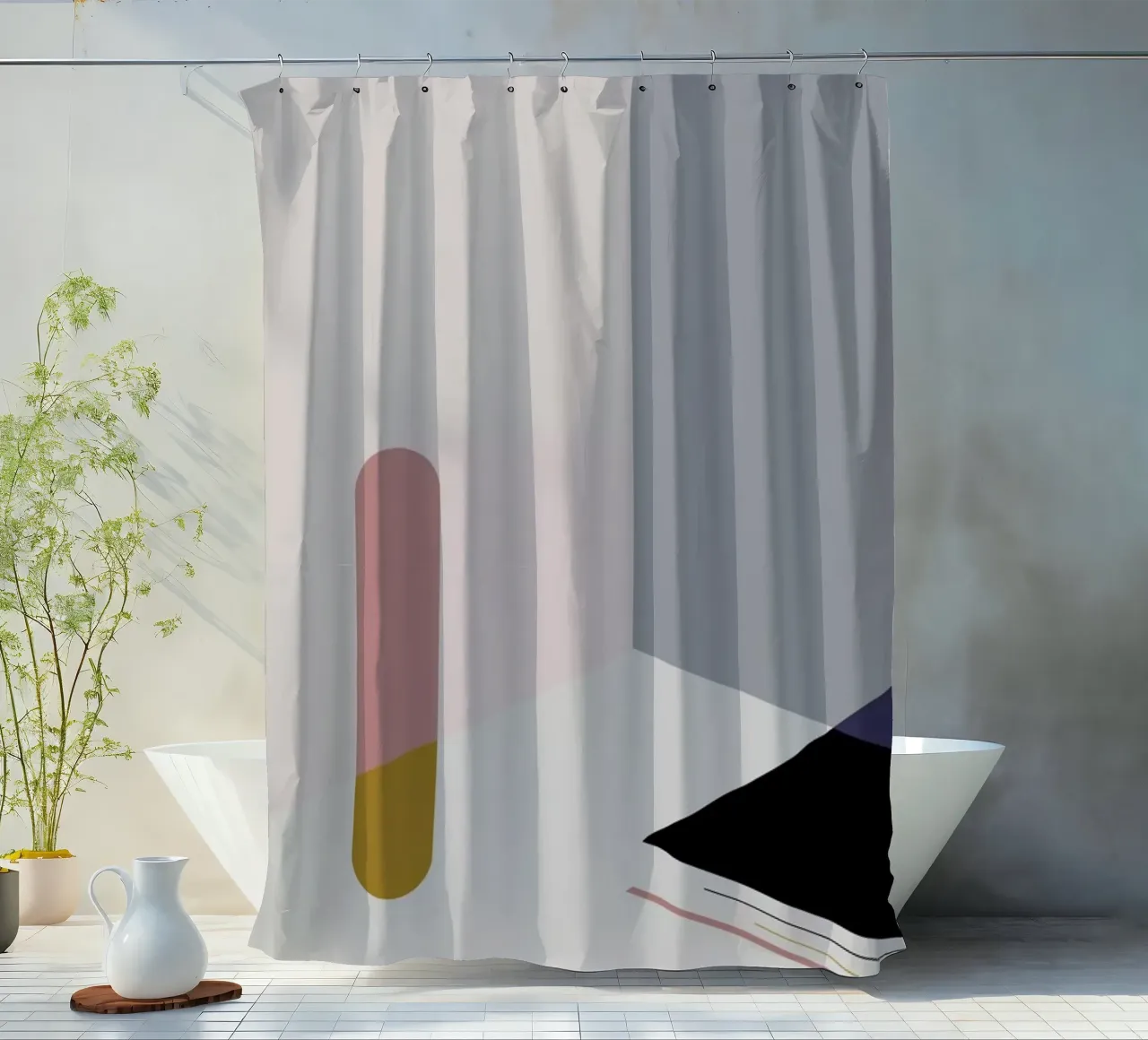 Separated 1 tenda da doccia da 170QM