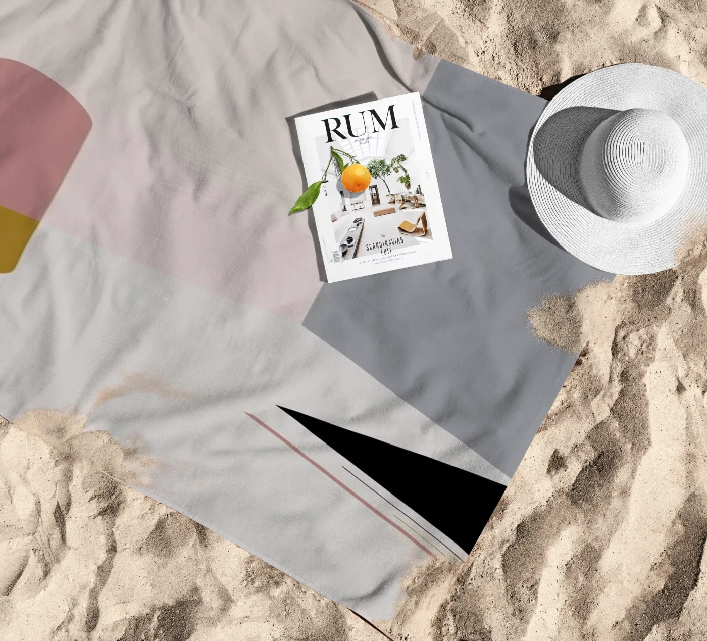 Separated 1 beach towel by 170QM