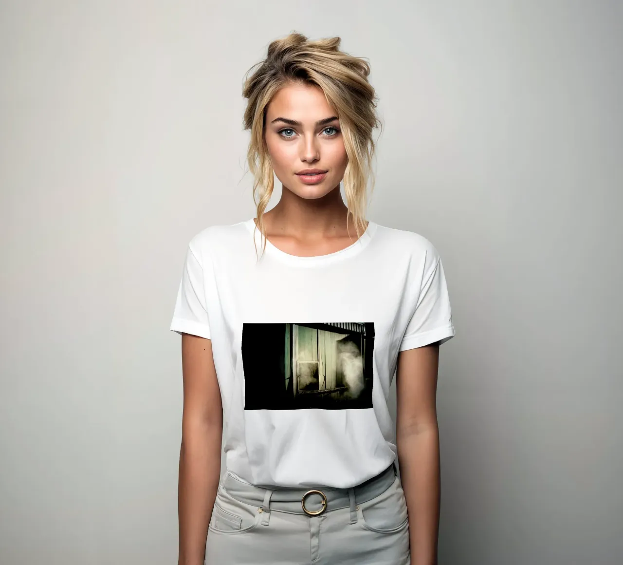 DSC6788 women's fitted t-shirt by Dustin Janko