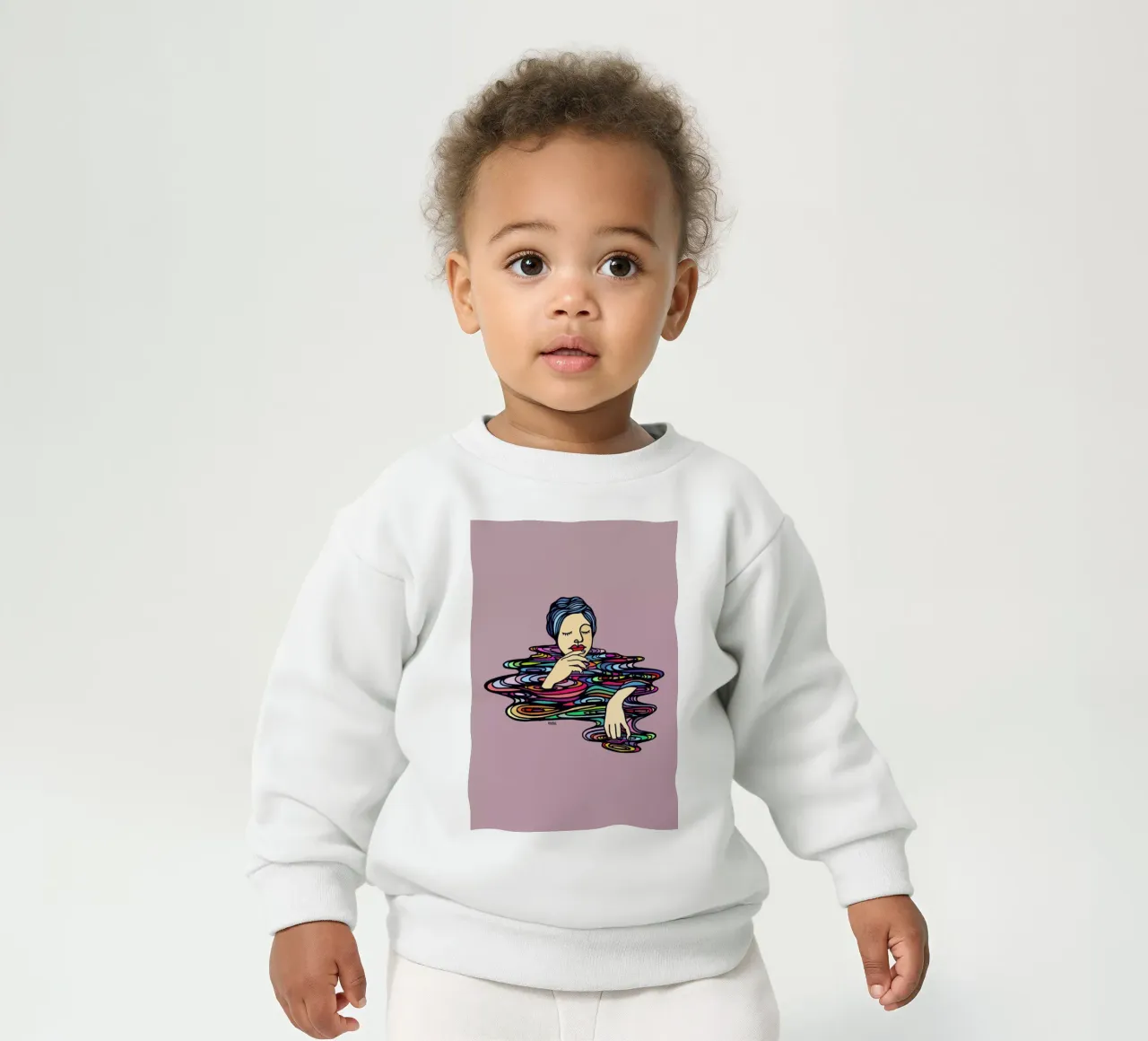 All Colors Inside Me felpa neonato da Ninhol