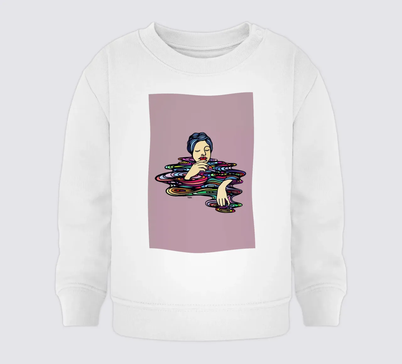 All Colors Inside Me felpa neonato da Ninhol