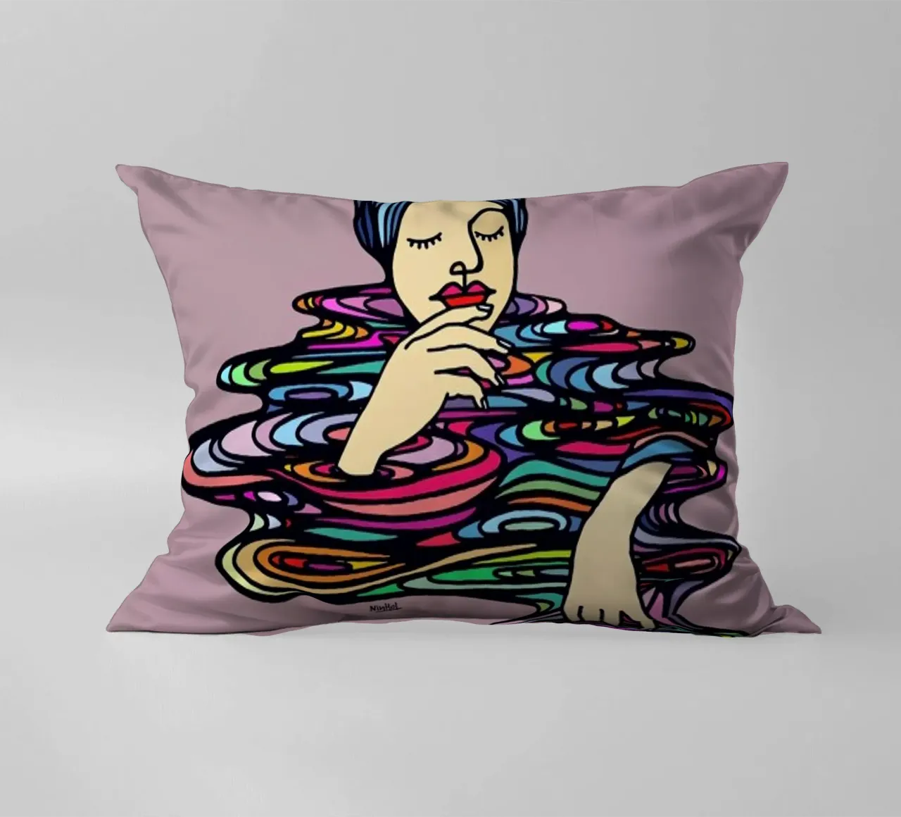 All Colors Inside Me cuscino da Ninhol