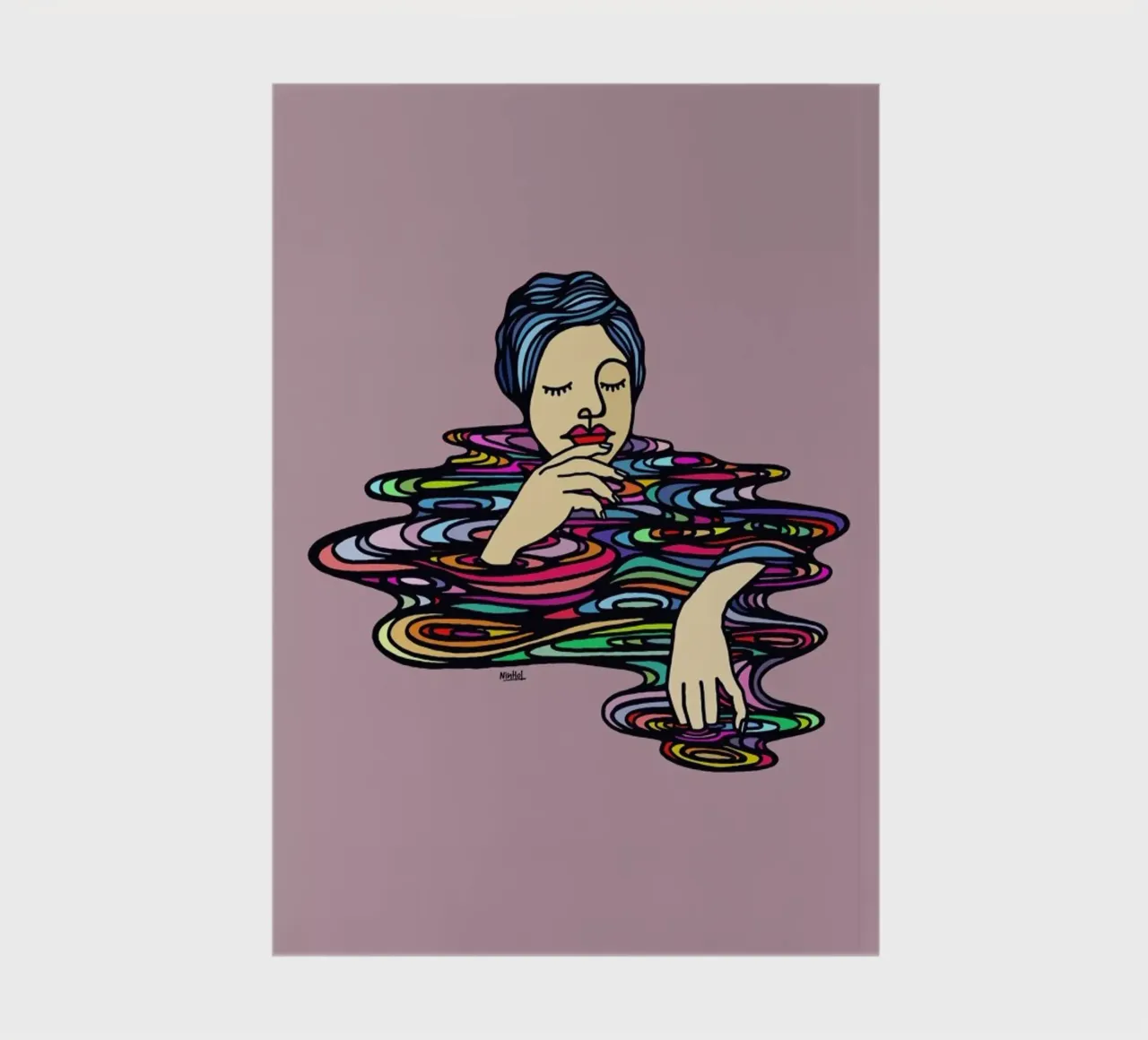 All Colors Inside Me notebook by Ninhol