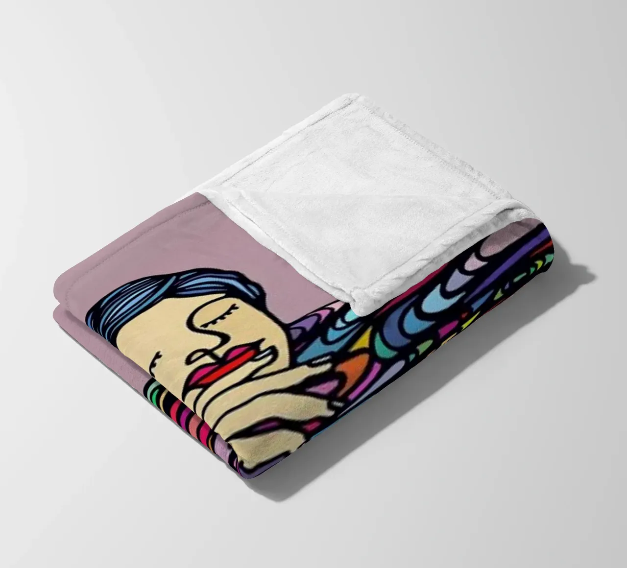 All Colors Inside Me coperta in pile da Ninhol