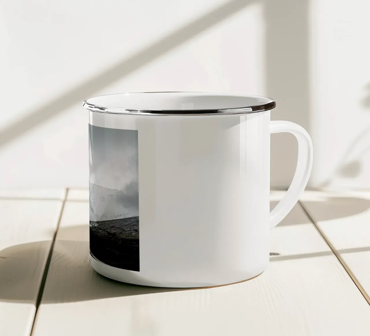 September snow tazza in smalto da Nur Mut