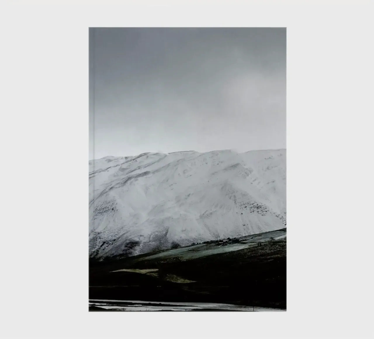 September snow notebook by Nur Mut