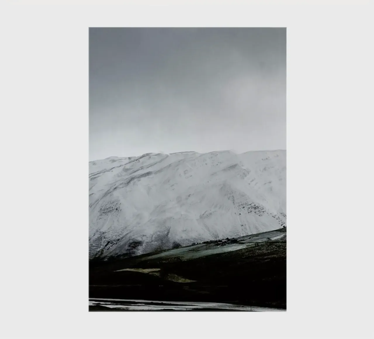 September snow notebook by Nur Mut