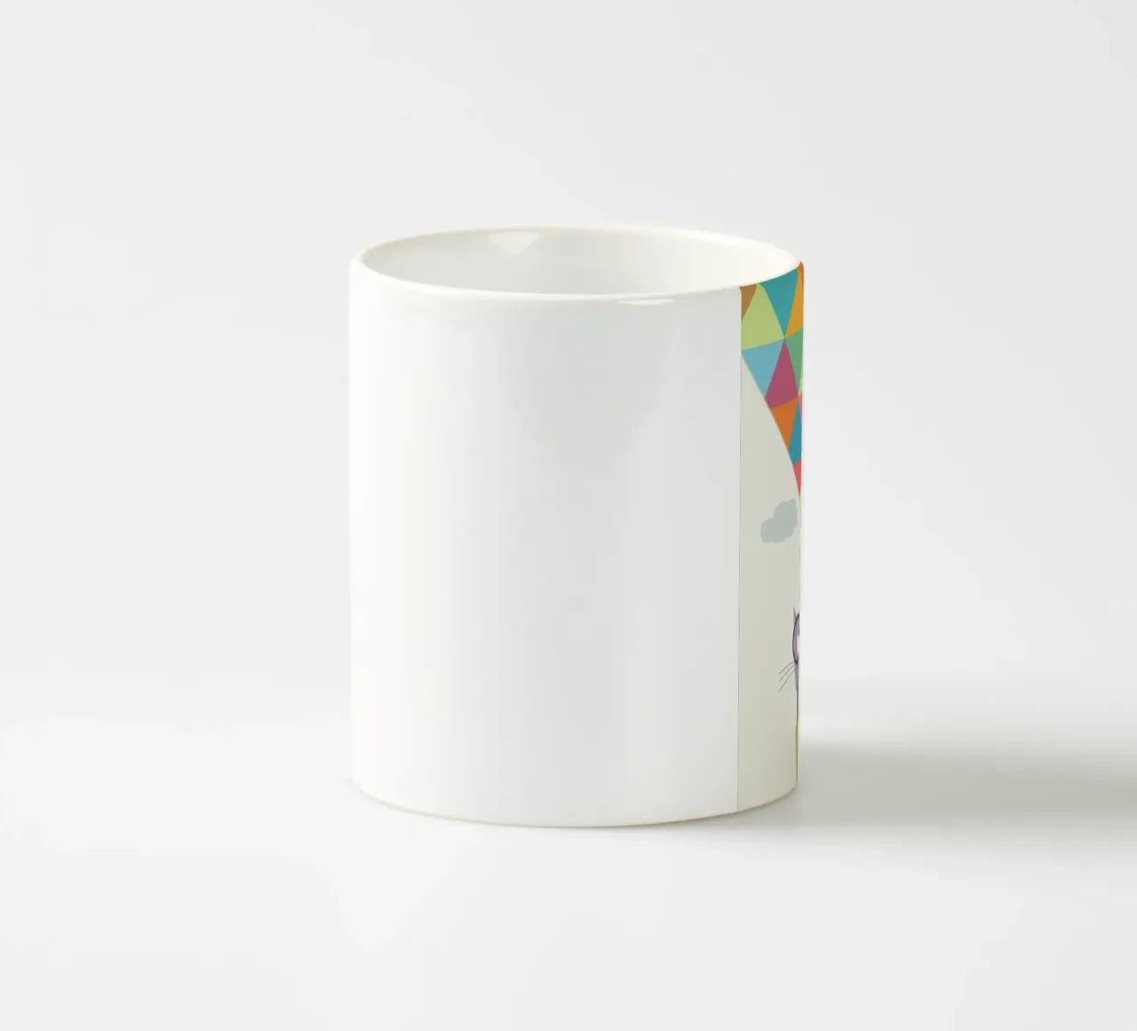 Su, su e via: Una stravagante avventura felina tazza in ceramica da JaySan Studio