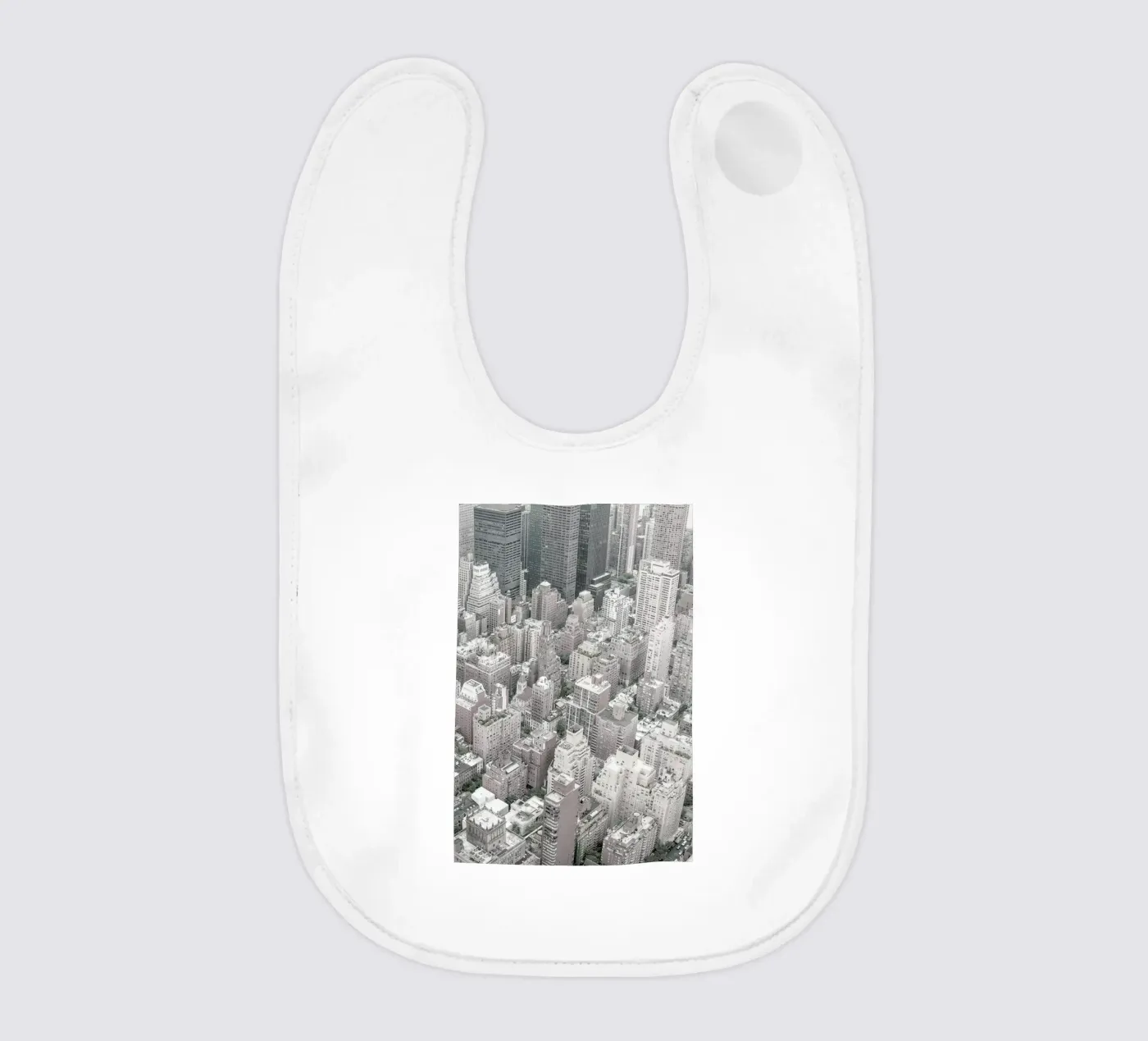 NYC baby bib by Shot By Clint