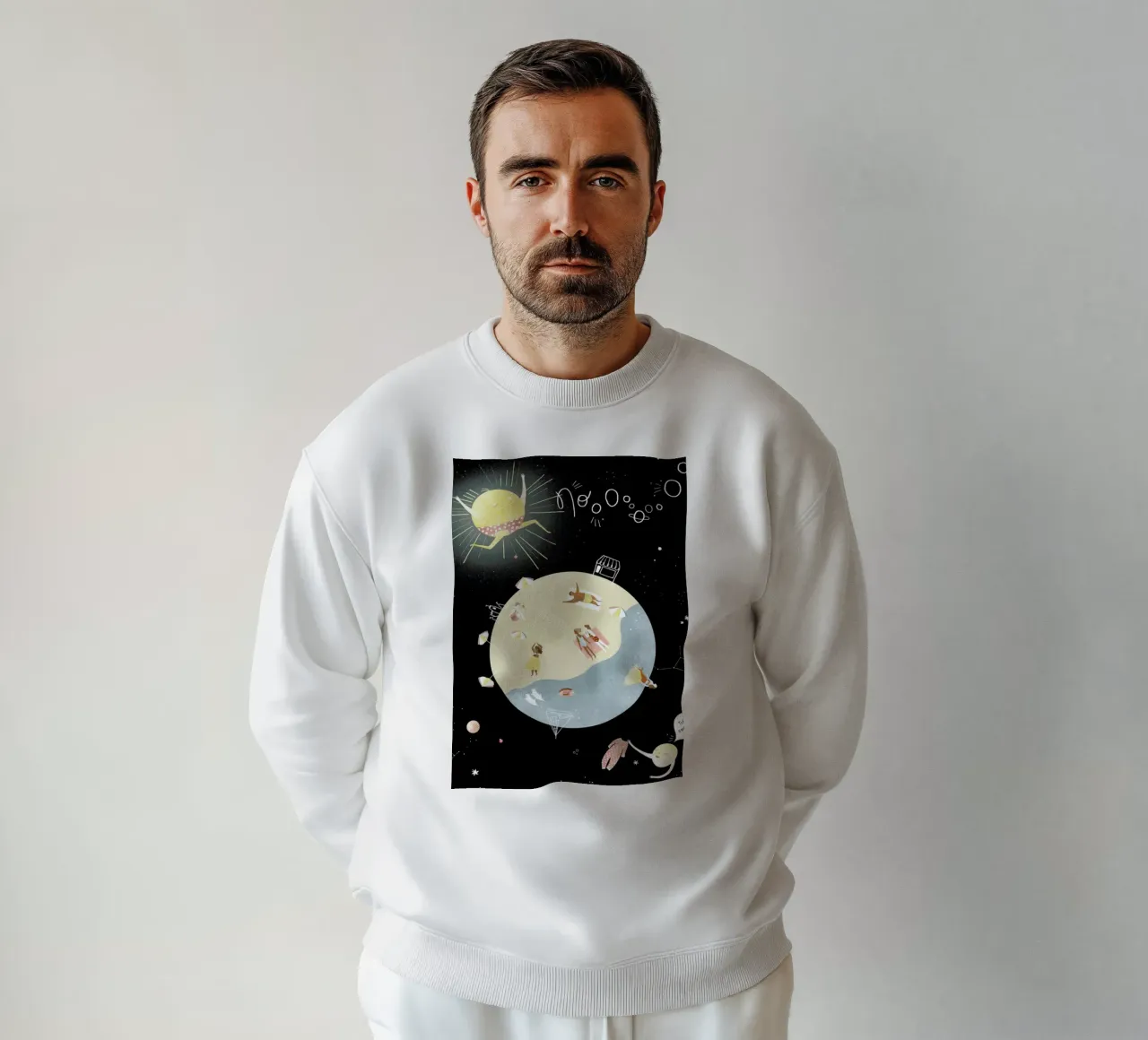 Summertime felpa da Amalia Restrepo