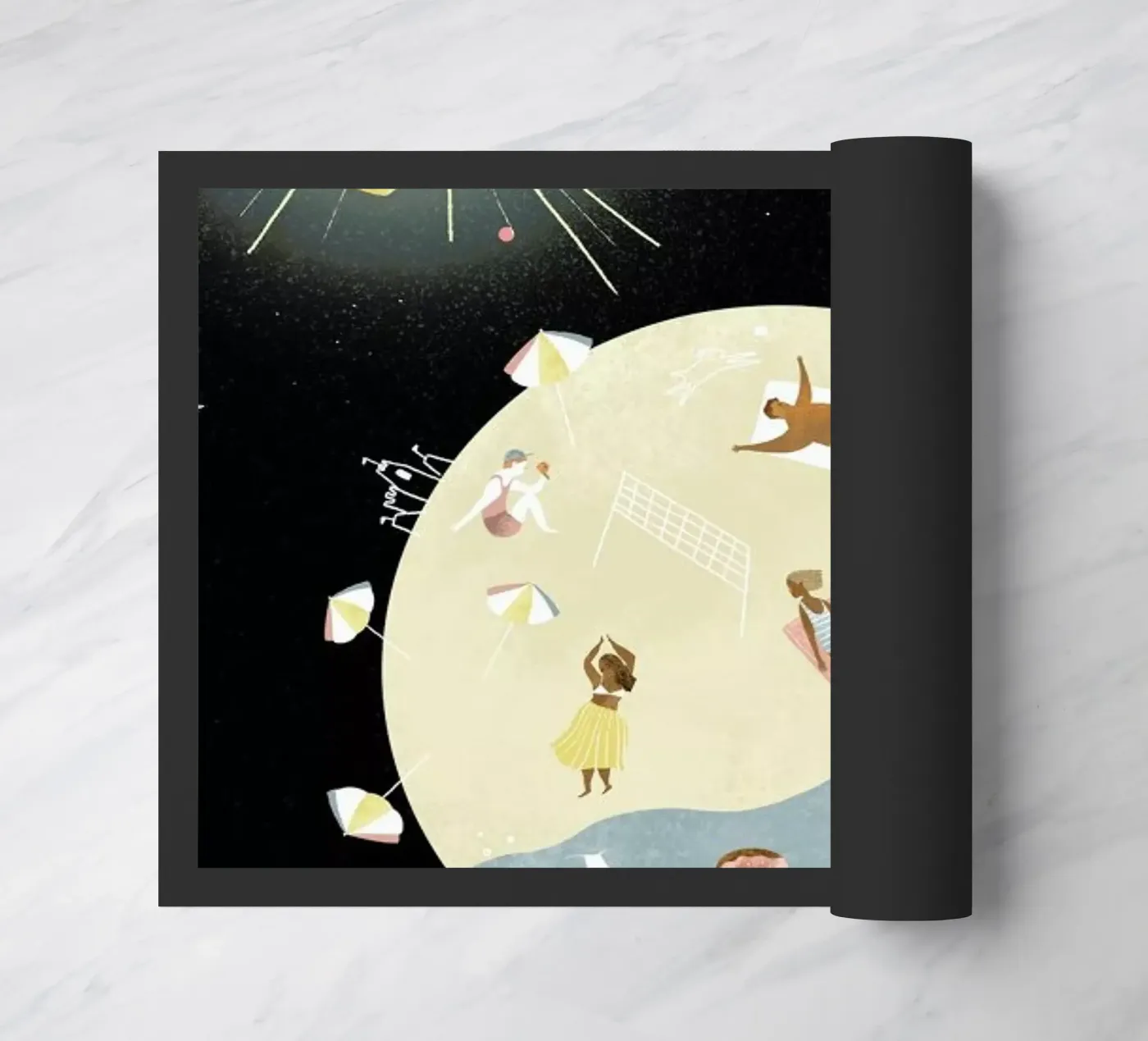 Summertime doormat by Amalia Restrepo