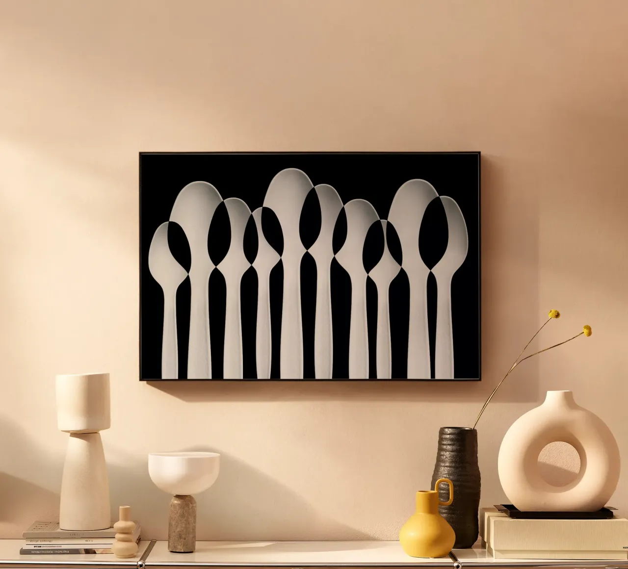 Spoons Abstract:  Forest -Jacqueline Hammer plexiglass da Pictufy