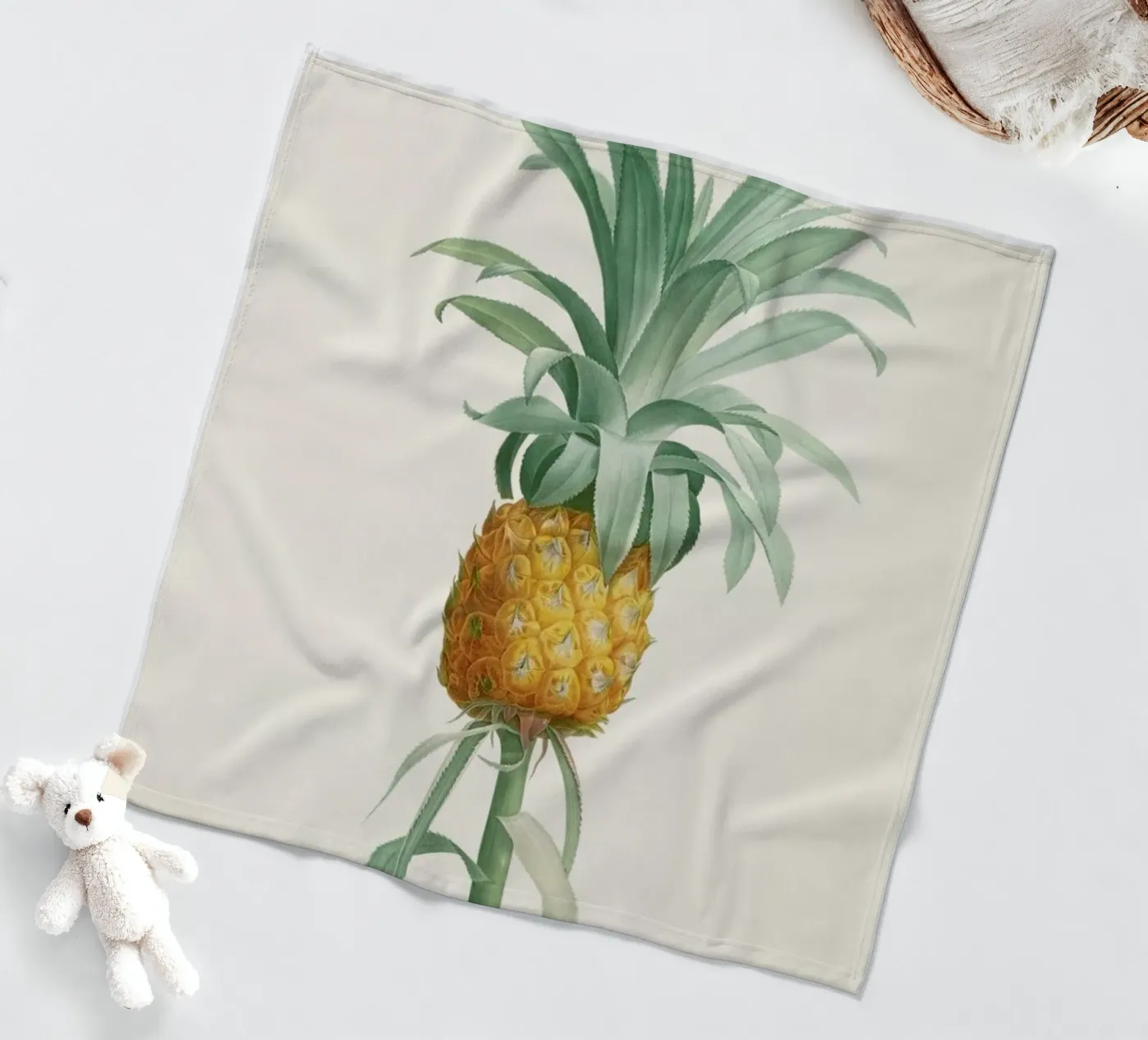 Ananas Fleecedecke von Astër