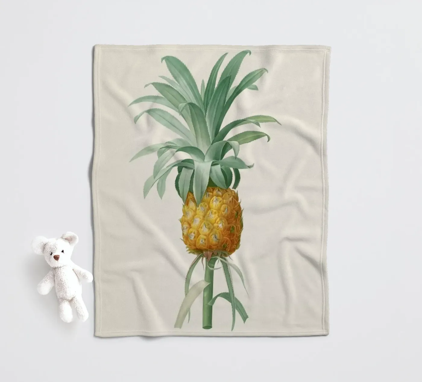 Ananas fleecedeken van Astër